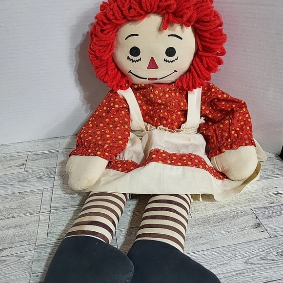 Rag‎ Doll Raggedy Anne 24" - Picture 3 of 11